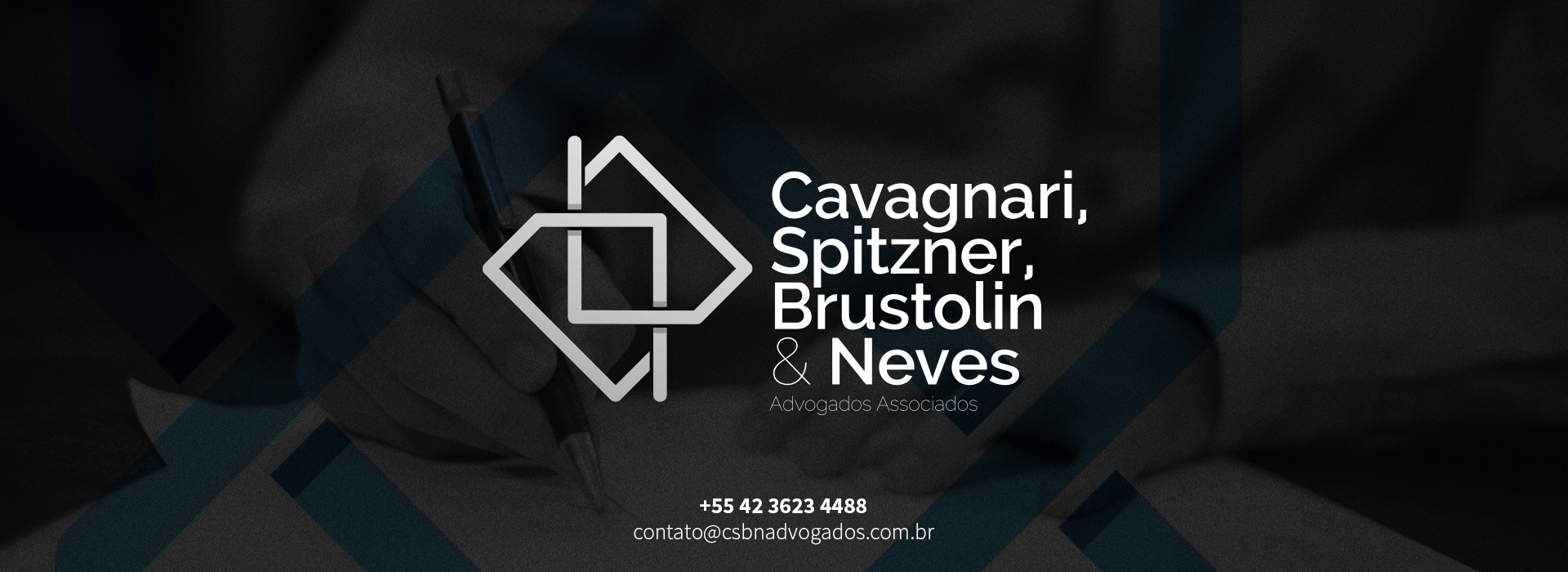 Cavagnari, Spitzner, Brustolin & Neves Advogados Associados - +55 42 3623 4488 - contato@csbnadvogados.com.br